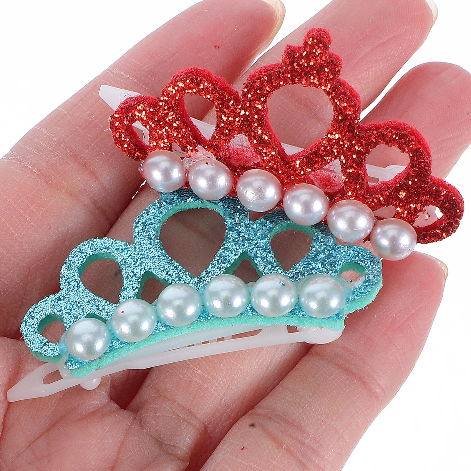 

10 Pcs Pet Headdress Hair Pins Crown Pet Headdress Hair Pins Shaped Soft Comfortable Photo Props Birthday Accessories