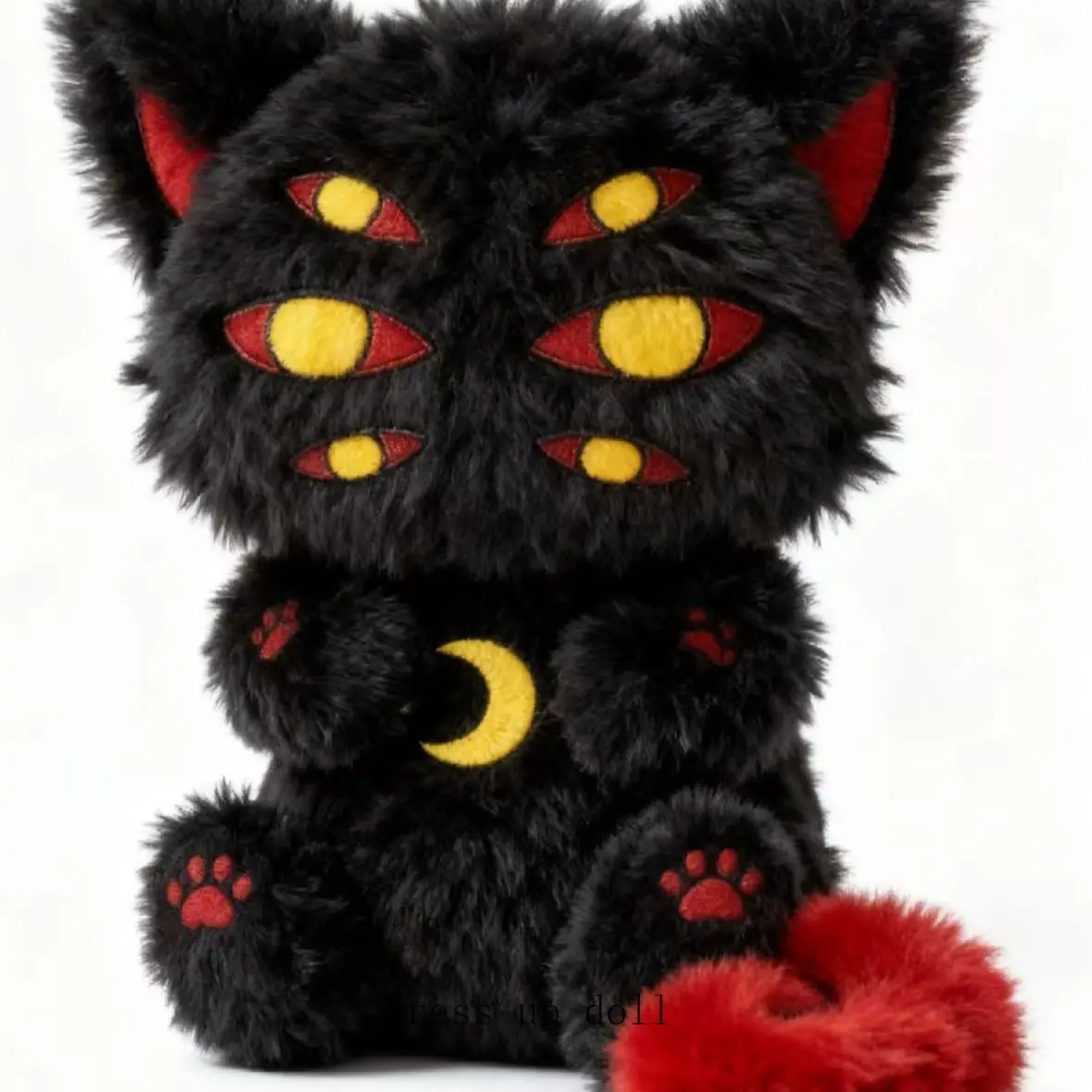 

15cm Toys Anime Role Cosplay Animal Ear Tail Figure Plush Doll Body Sitting Posture Dolls Bag Stuffed Plushie Pillow Xmas Gift