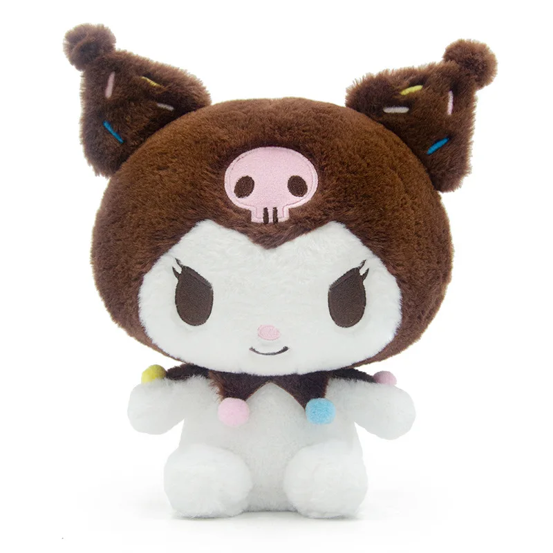 20CM cartoon Cinnamoroll My Melody Kuromi cosplay cake ice cream series plush doll PP cotton stuffed doll Kawaii sofa decoration view 4