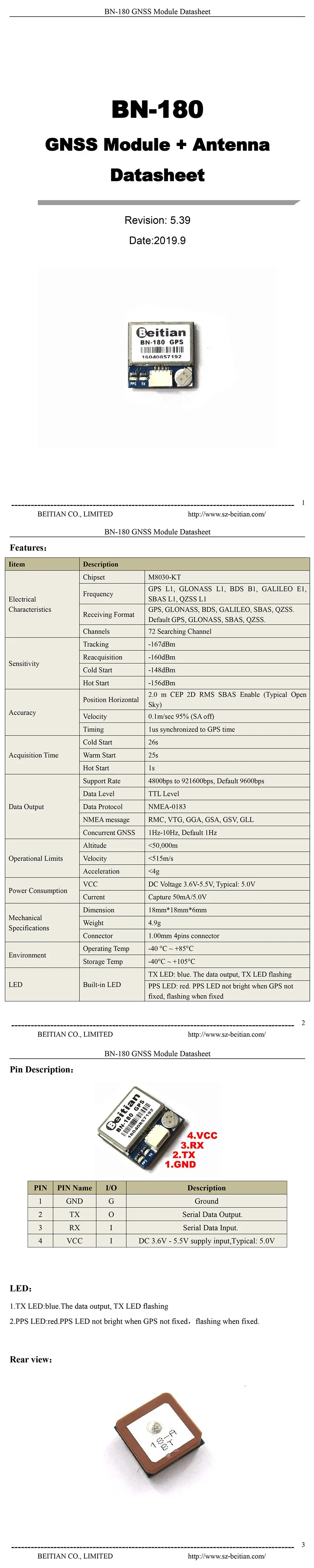 Beitian-GlonassデュアルGPSモジュールアンテナ、内蔵フラッシュメモリ、ttl、gnss、bn180、bn220、bn280、bn 880、3.0v-5.0v