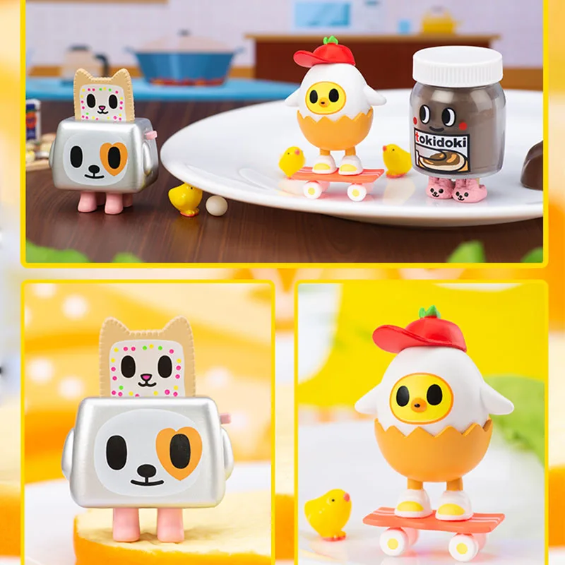 Breakfast Besties Series 2 Blind Box Model Confirm Style Anime Figure Gift Surprise Box Kawaii Blind Box Toys Original