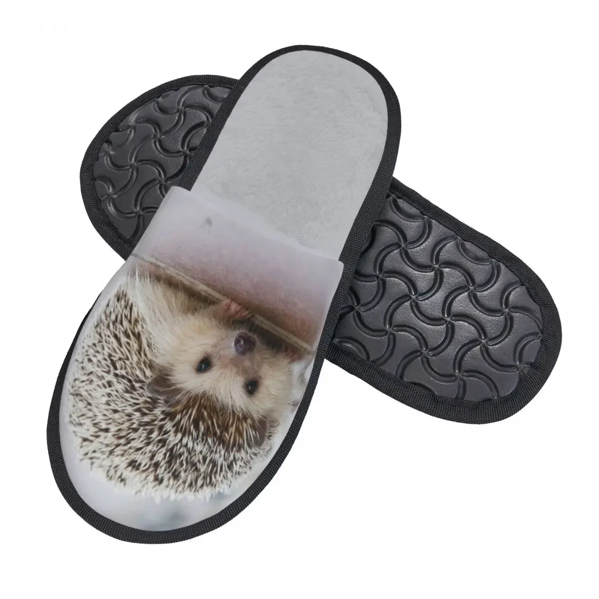 Fur Slipper For Women Men Fashion Fluffy Winter Warm Slippers Hedgehog House Shoes