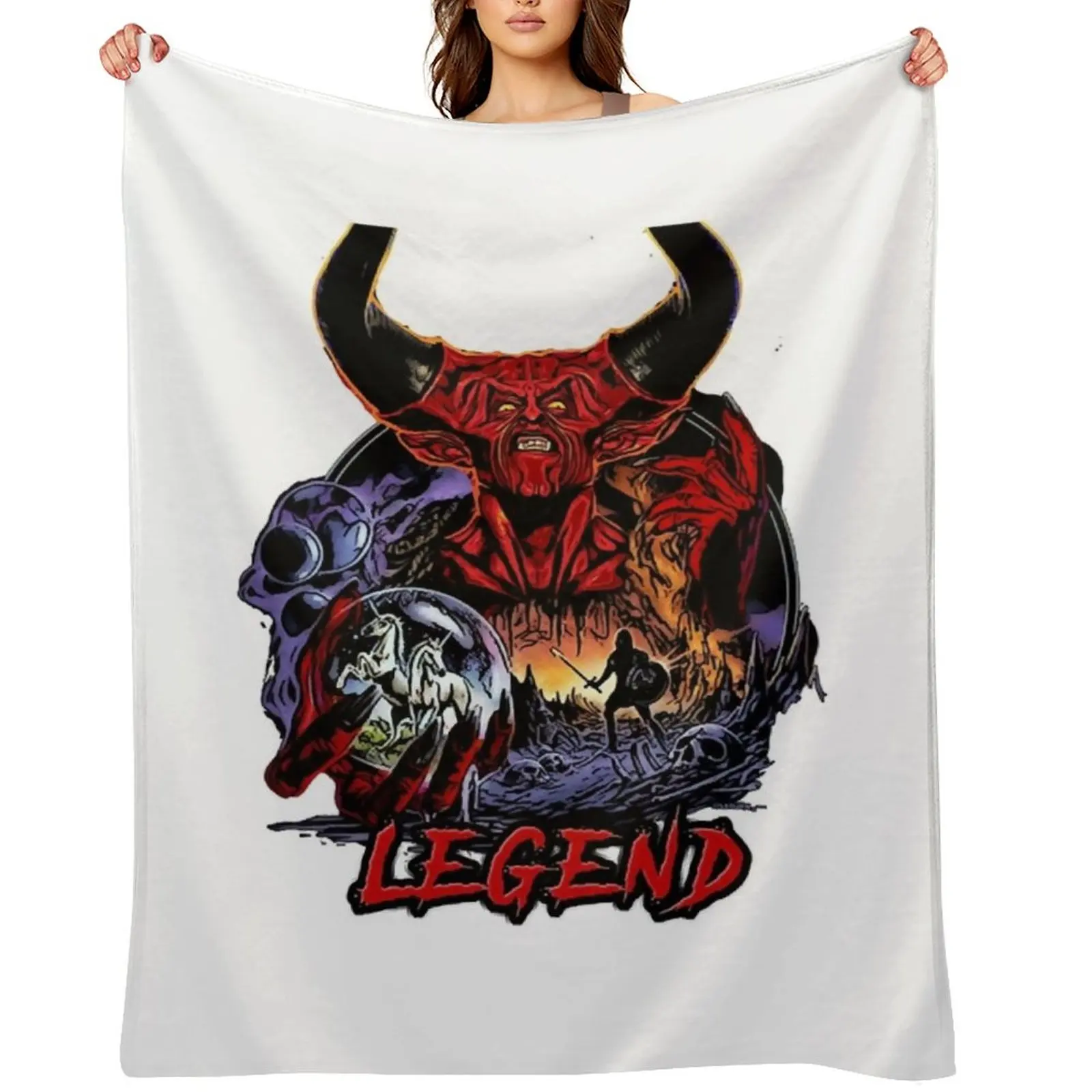 Legend Throw Blanket Camping christmas decoration Sleeping Bag Polar Blankets