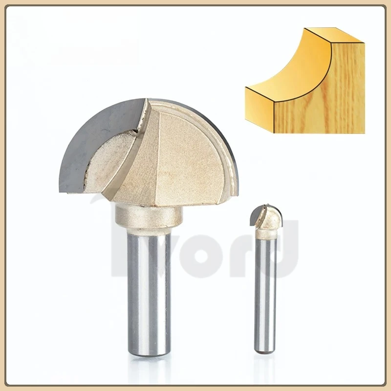 

1pcs 1/2" 1/4" Shank Double Edging Router Bits for Wood Cove Box Bit Carbide Steel Woodworking Wood Endmill Miiling Cutter