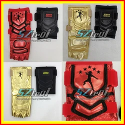Premium Gold Black Motorcycle Gloves Set For Roman Reigns PU Leather Glove Weight Lifting Wrestling Outdoor Sports Gauntlet Sets