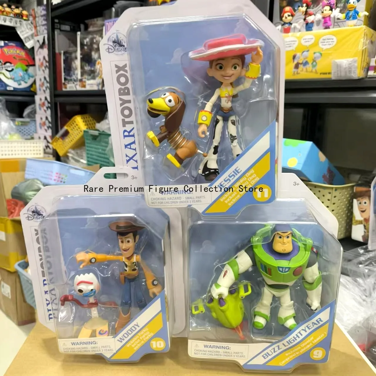 

Toy Story4Action Figures Woody Forky Jessie Bo Peep Slinky Dog Buzz Lightyear Movable Joints Collectible Model Toy for Kids Gift