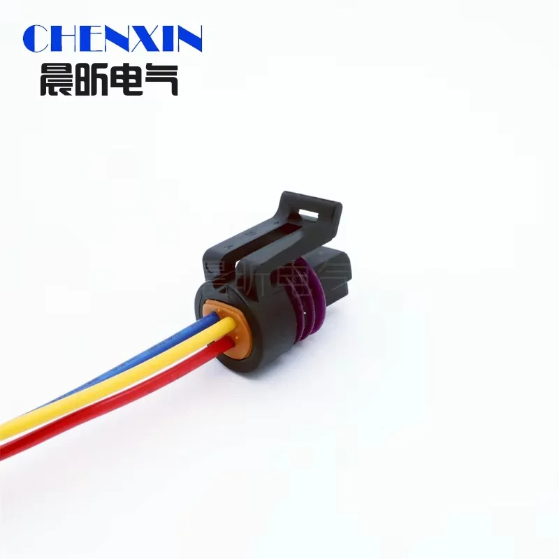 3 Pin Waterproof Automotive Oil Fuel Pressure Sensor Connector for TPS Throttle Position Sensor Plug 12078090 EFI Series