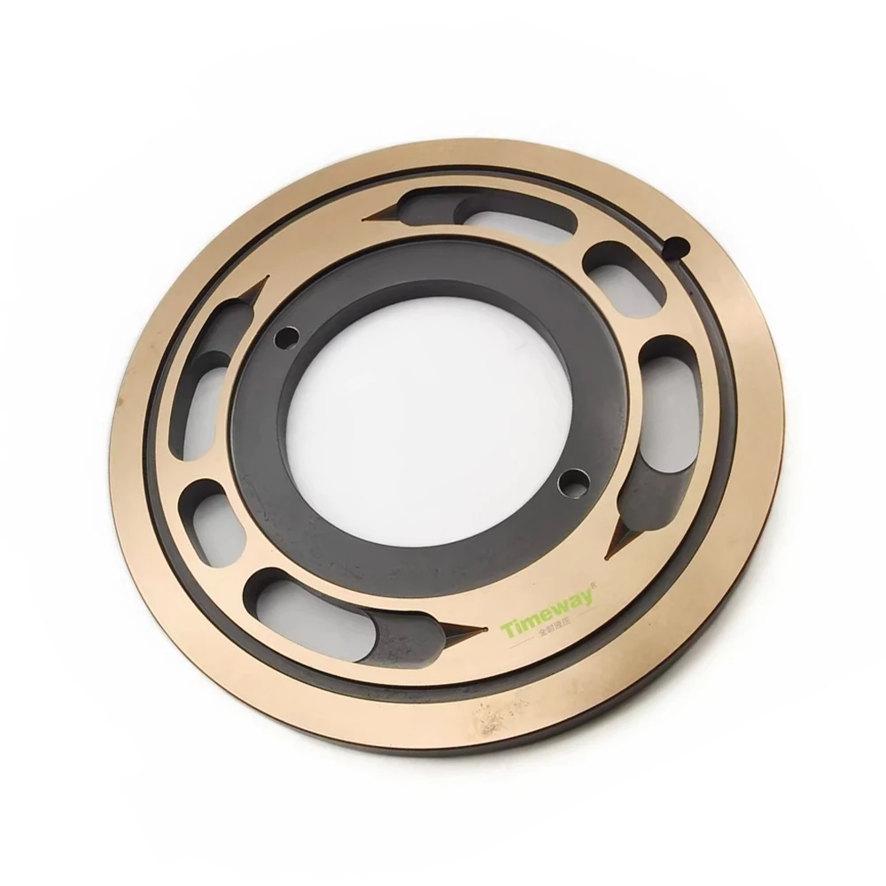 

Детали гидравлического ходового двигателя GM: Распределительная плита двигателя GM35 для ходового двигателя GM35VL NABTESCO, клапанная плита