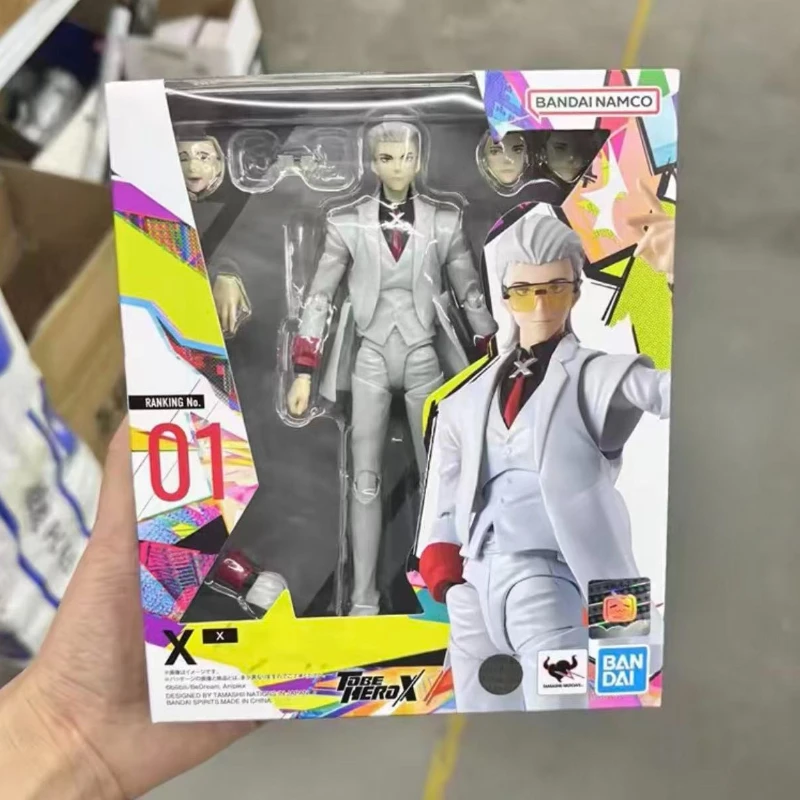 

In Stock Bandai S.H.Figuarts SHF To Be HERO X Official Action Figure Collectible Anime Desktop Model Decor Gift for Anime Fans