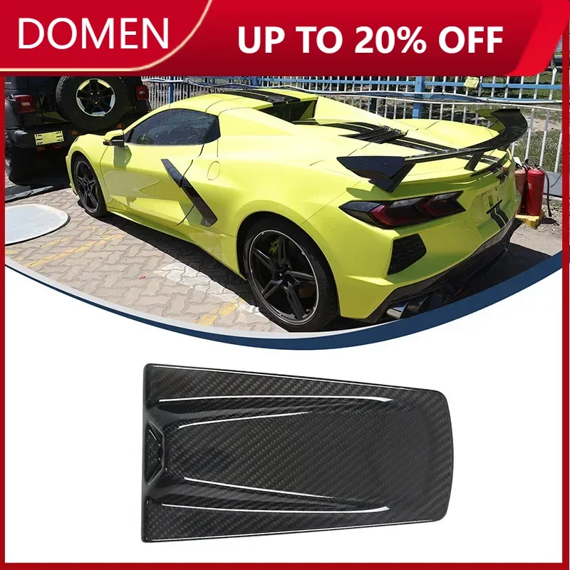 

Cubierta ina Voi Brug trasera coche fibra carbono Real, cubierta emllecedora, pegatina, accesorios para