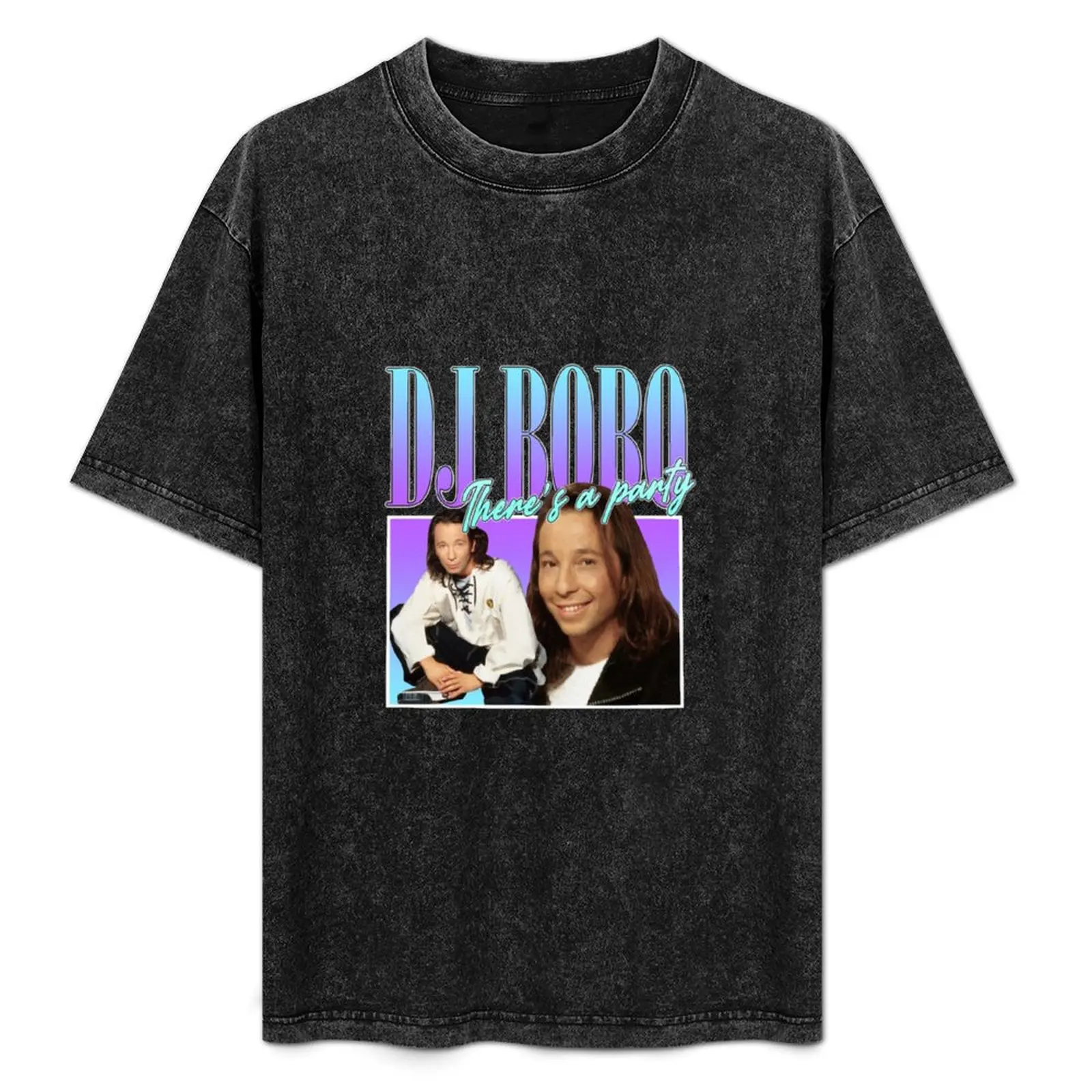 DJ Bobo For Fans T-Shirt kawaii clothes anime figures heavyweights Men's t-shirt