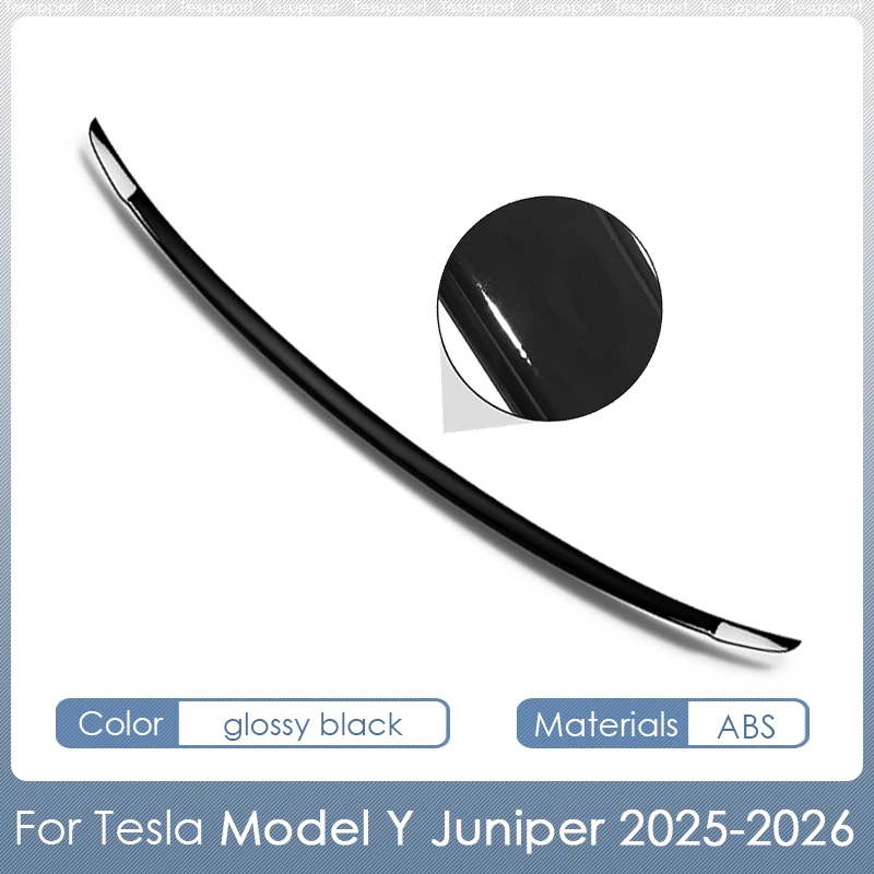 Spoiler voor Tesla Model Y Juniper Accessoires Spoilers Vleugels voor Tesla Model 3 Highland Accessoires 3/Y 2017-2026 ABS Materiaal