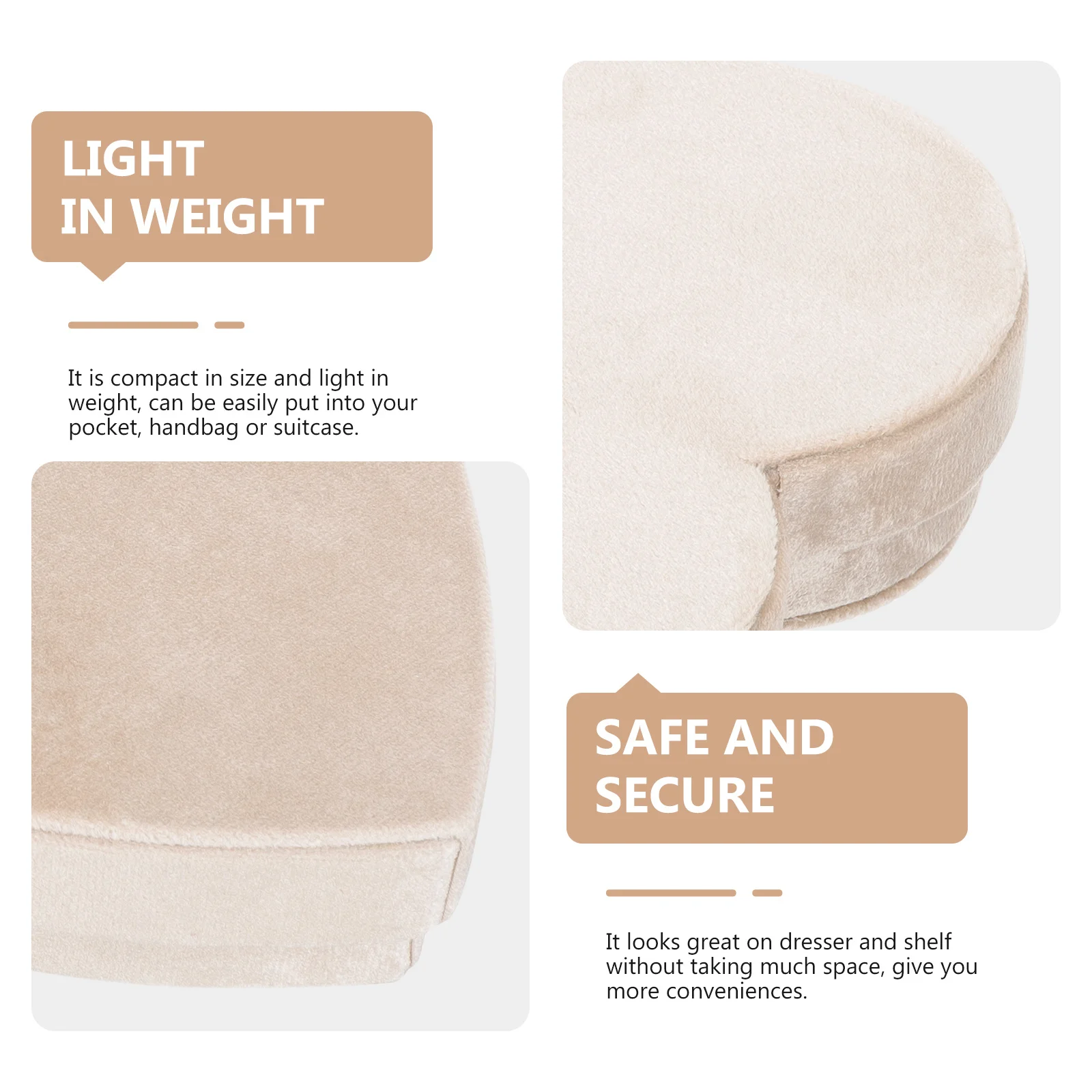 

Стильный органайзер для украшений, компактная шкатулка для путешествий с крышкой, маленький футляр для колец, браслетов, подвесок и сережек