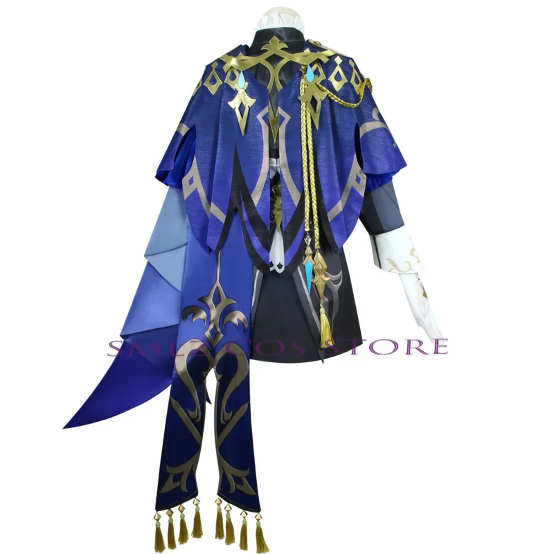 Clorinde Cosplay Anime juego impacto disfraz uniforme vestido abrigo sombrero peluca conjunto traje de Halloween para mujeres