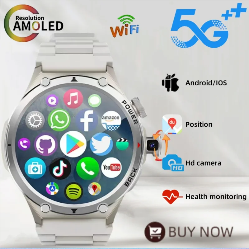 

4G LTE Android 1,6 дюйма 720* Смарт-часы, оснащенные Amoled Blue Light GPS, разрешение WIF высокой четкости, высокое качество