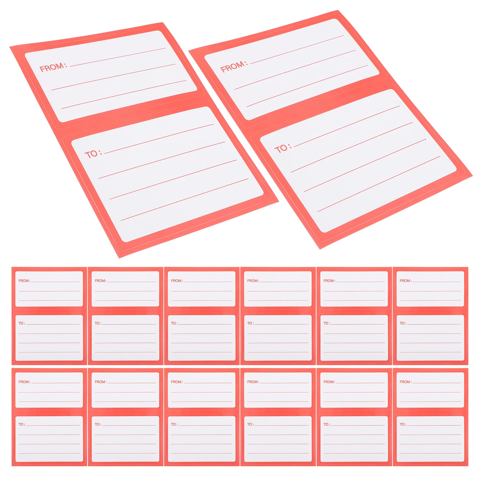 

150 Pcs Mailing Label Address Manilla Envelopes Blank Labels Stickers for Adhesive to Write on