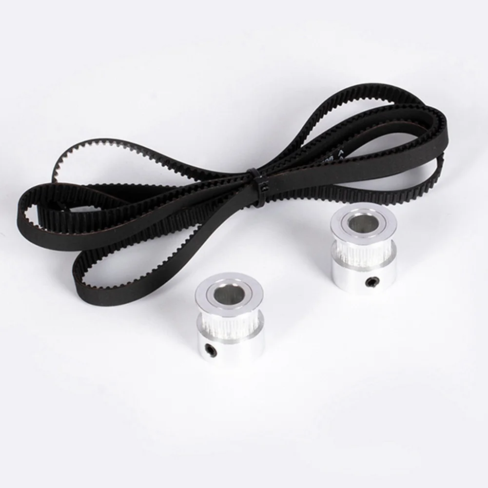 Y06A Z-Axis Timing Belt Pulley Kit 24 Teeth Synchronous Wheel and Belt for X5SA 1068 mm