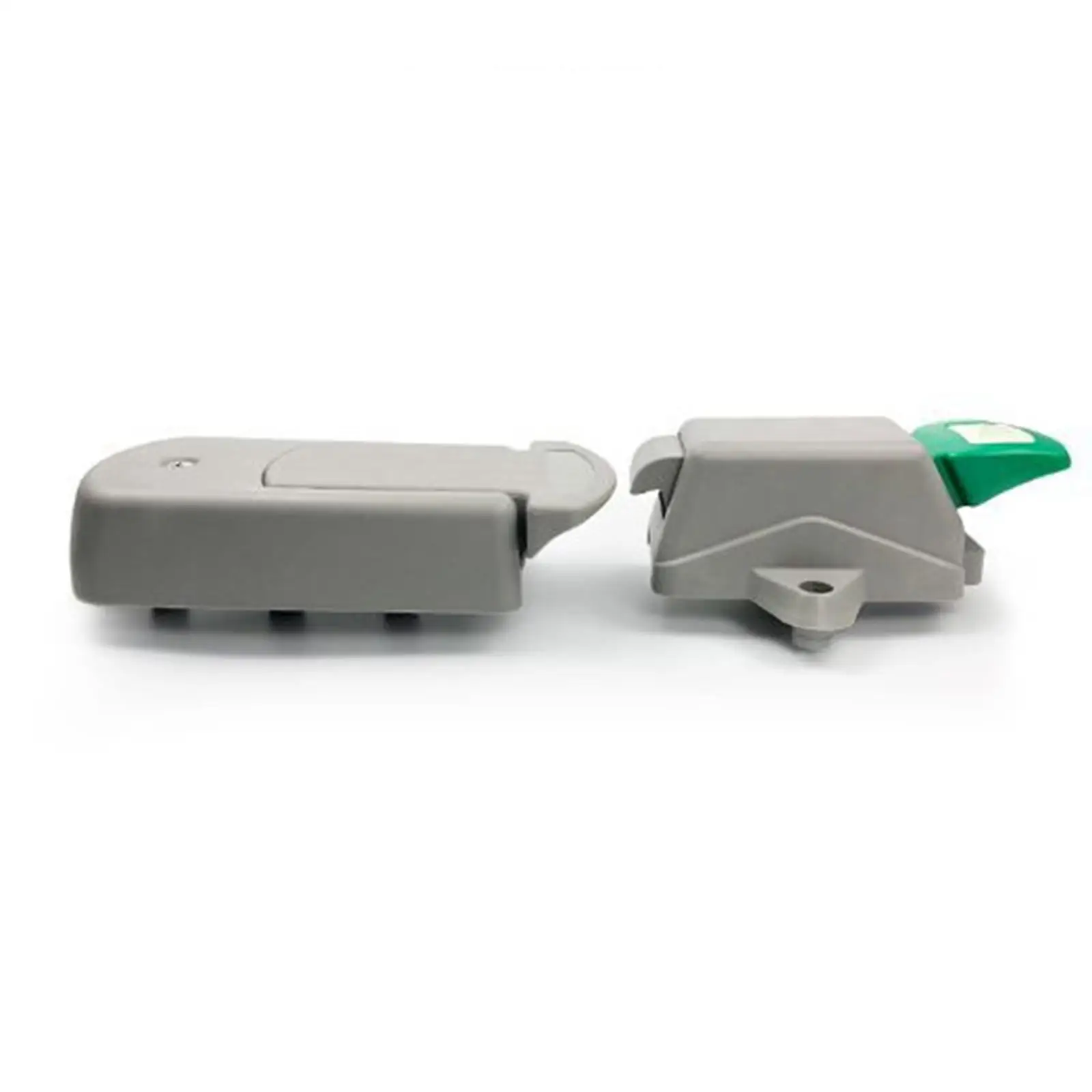 

Freezer Door Handle Latch Lock Easy to Install Sturdy ABS Metal for Cold Storage Security Replacement Part