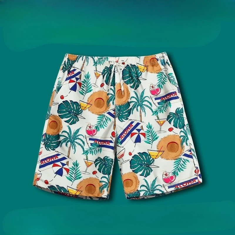 

Man Short Pants Printed Bermuda Beach Loose Shorts for Men Luxury with Ice Essential Fashion Small Size Korean Style Summer Y2k