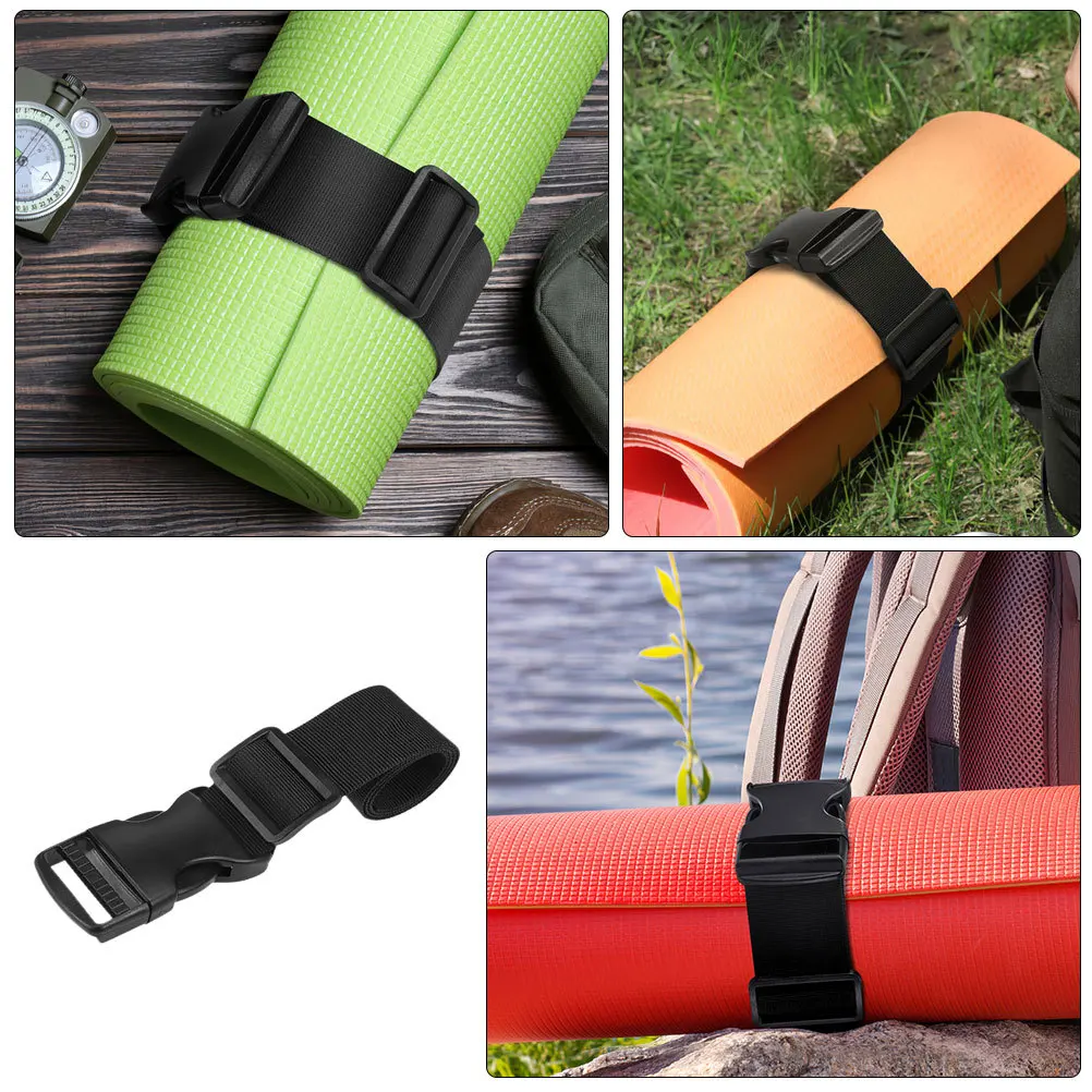 

4Pcs Nylon Luggage Straps Adjustable Suitcase Belts Heavy Duty Travel Backpack Fixing Outdoor Supplies Luggage Straps