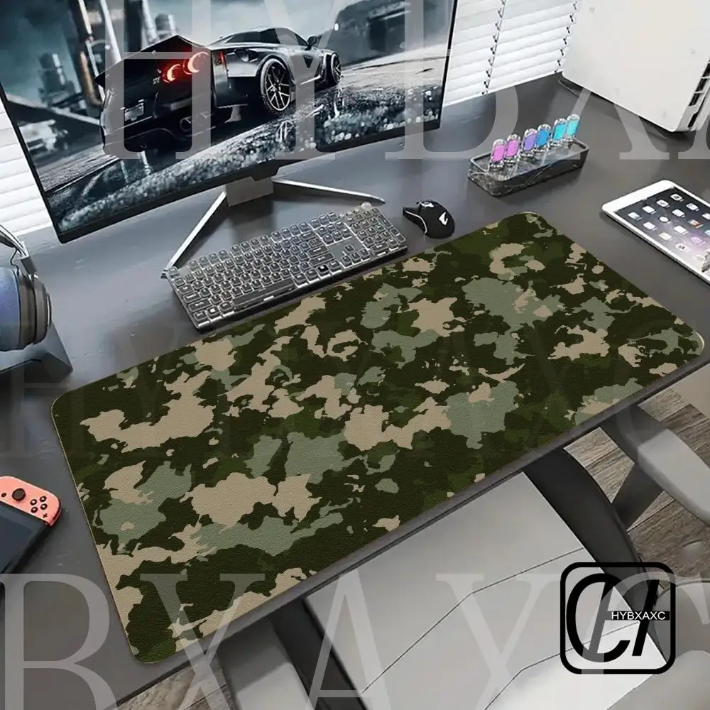 

HYBXAXC Mousepad New Computer Custom Desk Mats keyboard pad Mouse Mat Camouflage Laptop Anti-slip Soft Office Gamer Mouse Mat