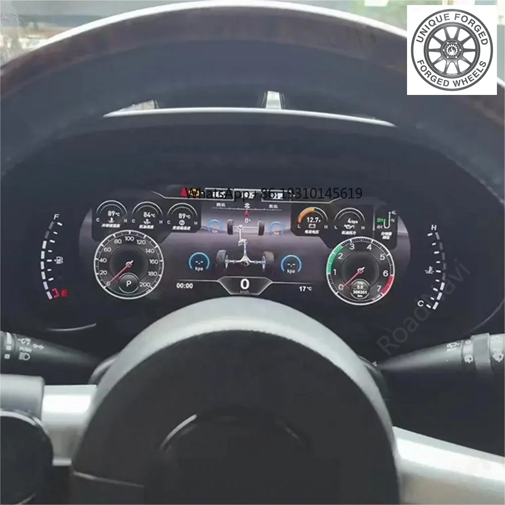 

26style BC New 12.3'' RoadNavi RN-1010 Enhanced Digital Speedometer Panel Dashboard Instrument Cluster for Jeep Wrangler JK 2007