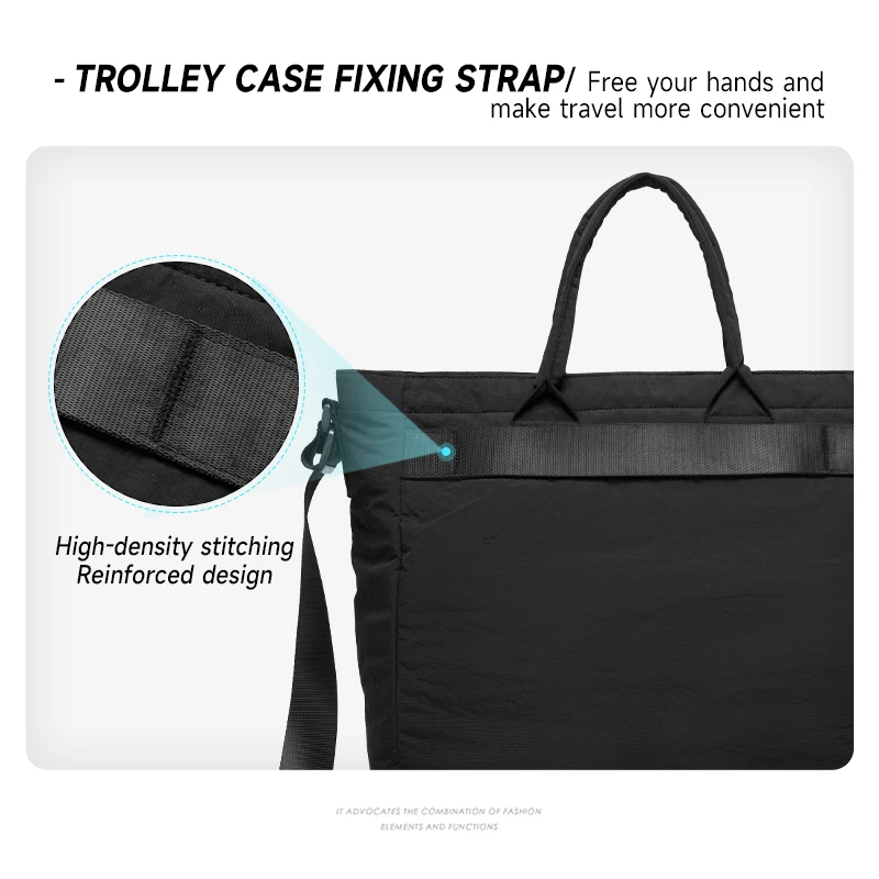 Grand sac à main Oxford pour hommes, mallette pour ordinateur portable 17.3 pouces, grande capacité, sac à bandoulière de voyage, sacoches d'affaires, haute qualité