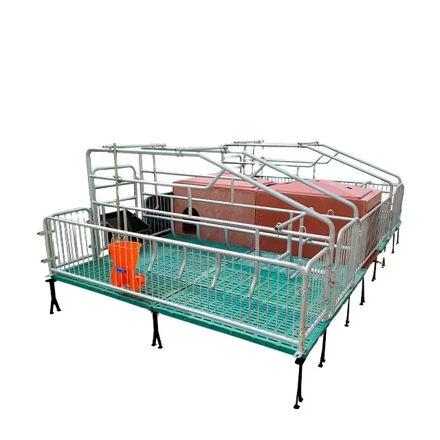 Animal Farm Breeding China Gestation Bed Sow Swine Farrowing Pens for pig farm