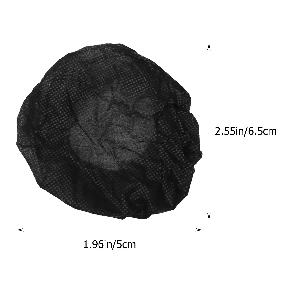 100 قطعة من أغطية حماية سماعة الرأس الناعمة للاستعمال مرة واحدة لنظافة سماعة الرأس تستخدم غطاء سماعة الرأس الواقي #4
