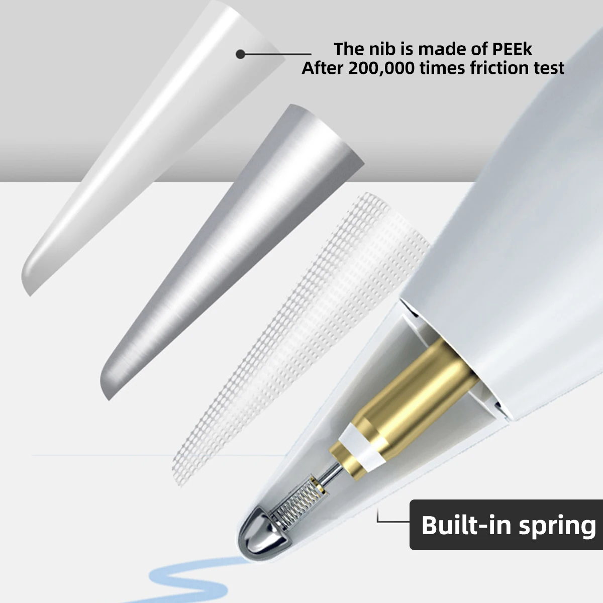 Geschikt Voor Apple Potlood 1 St/Potlood 2 Gen Ipad Stylus Vervanging Tips Compatibel Voor Apple Potlood 2 Gen kleurrijke