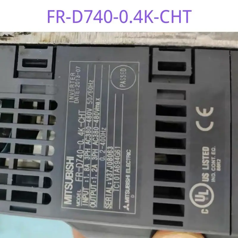 

FR-D740-0.4K-CHT FR D740 0.4K CHT Second-hand Inverter,Normal Function Tested OK