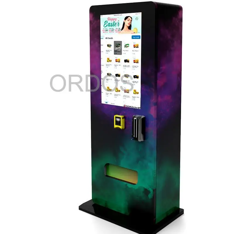 Wall-Mounted Trading Card Vending Machine Compact Token QR Code Payment Systems SDK Function 1-Year Warranty