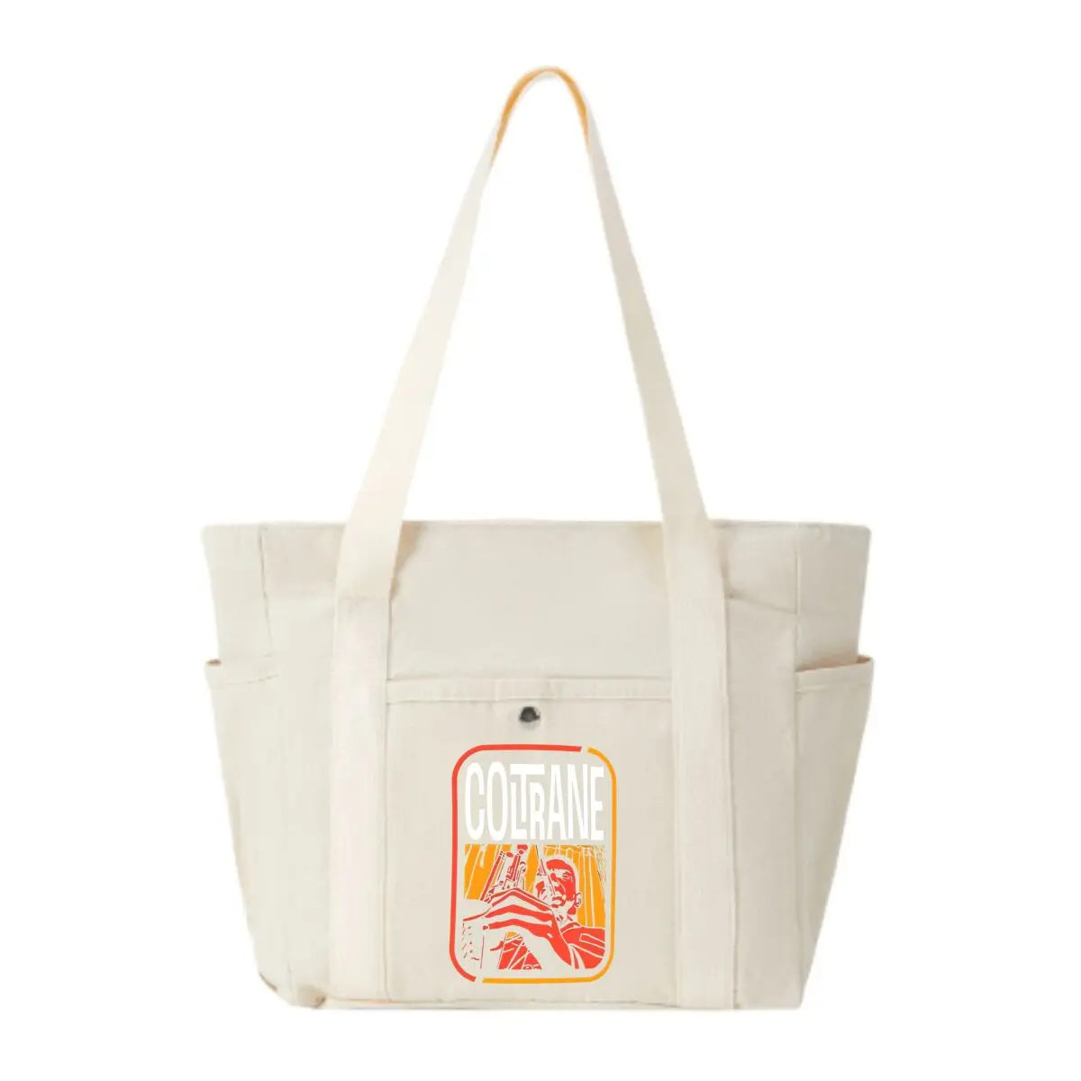 

Coltrane Jazz Musical Legacy Capacity Холщовые сумки-тоут Сумка для работы и путешествий Сумка для покупок на плечо