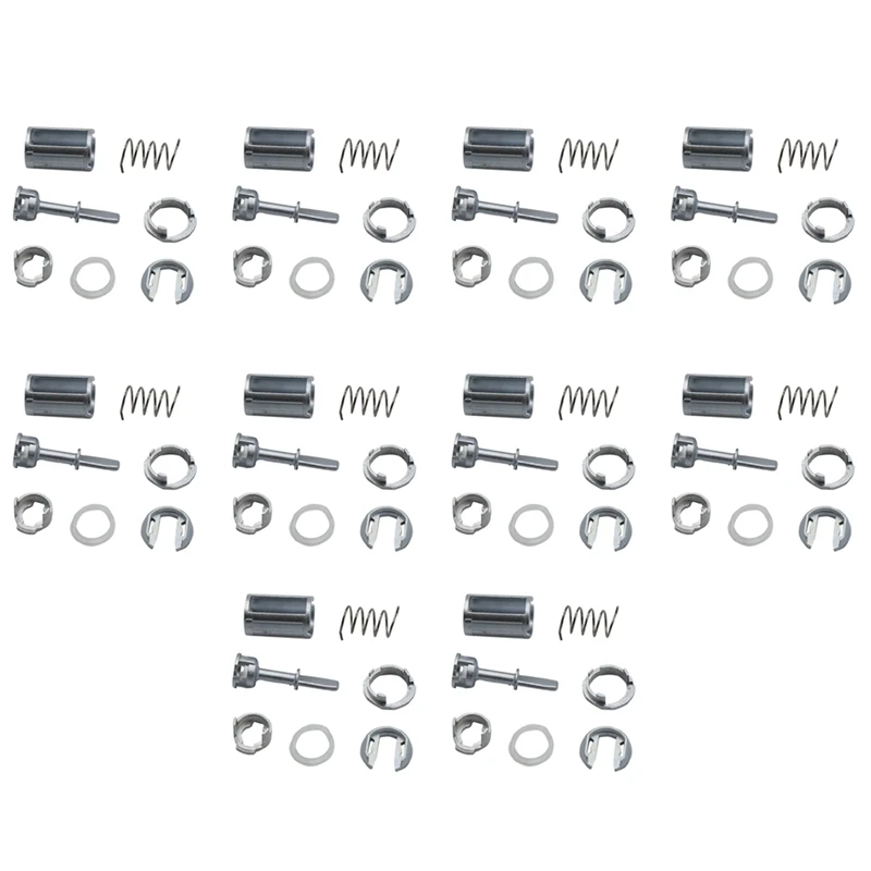 10X Ремкомплект цилиндра замка двери автомобиля для A6 Allroad C5 S6 RS6 Golf IV TRANSPORTER T5 SKODA 1U 0837167   1U 0837168 C