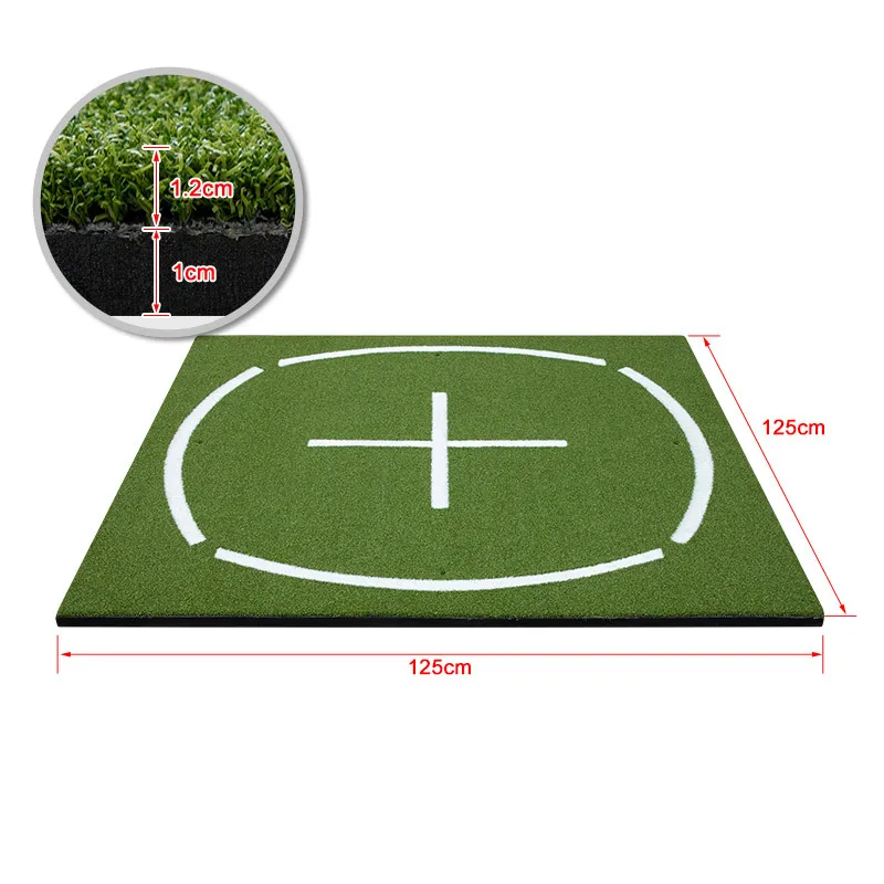 وسادة قرع لمدرب الجولف في الأماكن المغلقة، وسادة قرع الجولف المحمولة