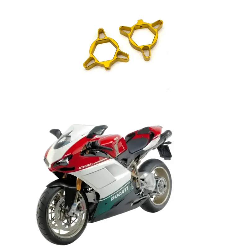 

For Ducati 1098 1098s 1198 748 916 996 998 CNC Motorcycle 17mm Aluminum Suspension Fork Preload Adjusters