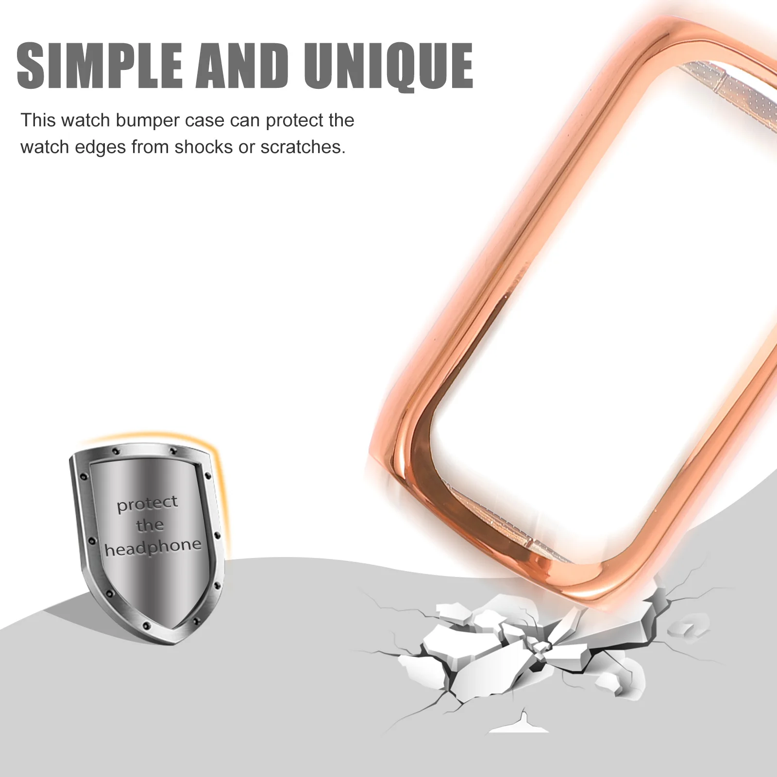 4 قطع من غطاء شاشة الساعة المضاد للخدش، واقي ناعم من مادة البولي يوريثان الحراري لعلبة الساعة الواقية ذات القطع الدقيق للاستخدام اليومي