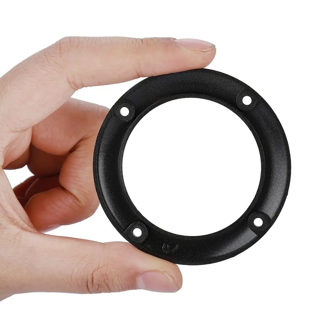 2Pcs 2 Inch Speaker Protective Grill Plastic Black Gold Silver Steel Mesh Speaker Cover Shatter Resistant Easy DIY Installation