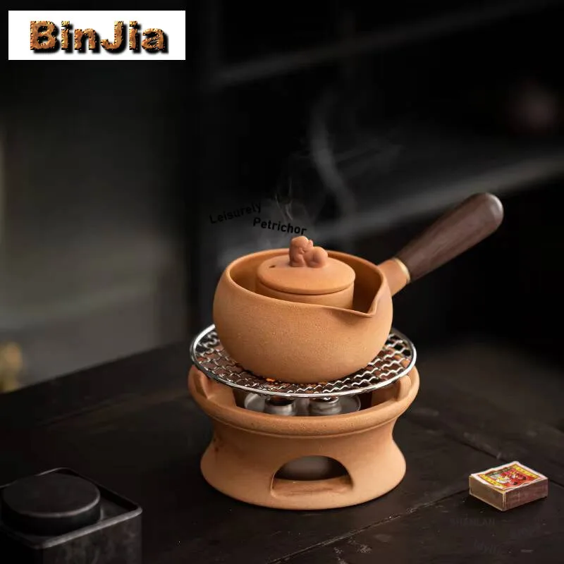 

Керамика ручной работы, глиняный чайник, подъемная балка для кипящей воды, японская грелка, чайная плита, карбоновая печь, набор кунг-фу, ремесло