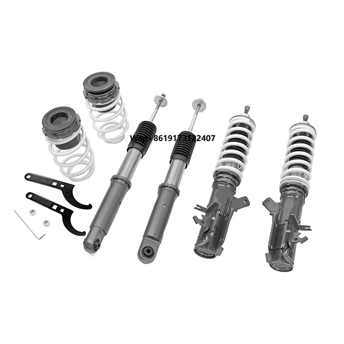 

32 Steps Adjustable Mono-tube Coilover Suspension Shock Absorber for City 5th Gen GM2/GM3 08-14 HND013