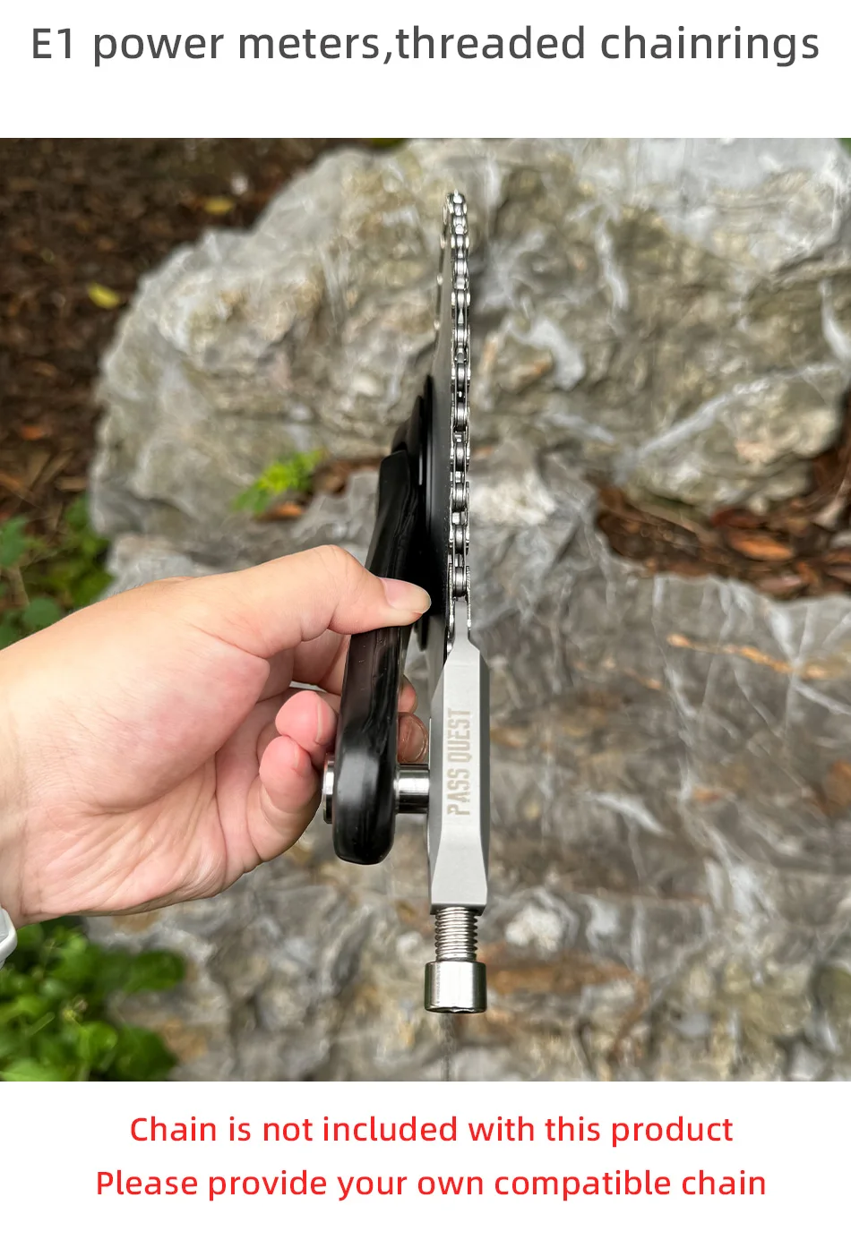Kompatibel mit dem Red XPLR Power Meter Kettenblatt-Entfernungswerkzeug. – Detail 3