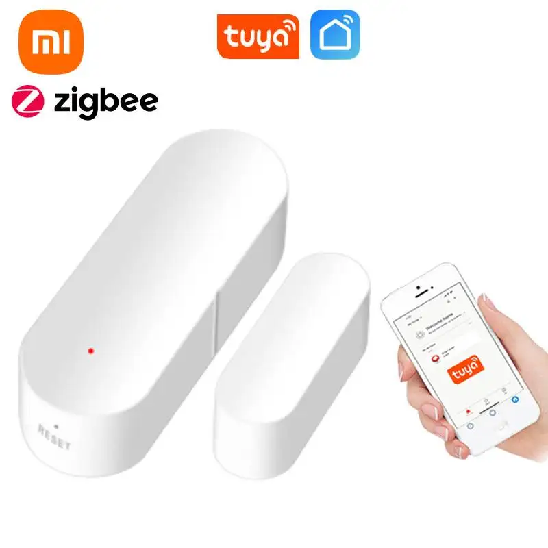 

Xiaomi Zigbee Smart WiFi Door Sensor Door Open/Closed Detectors Wifi Window Sensor SmartLife APP Work With Google Home Alexa