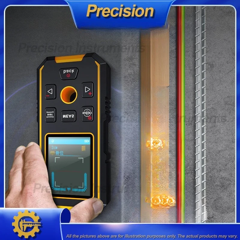 

Настенный детектор шпилек 2026 для металлопроводки и определения арматуры. Неразрушающий сканер для гипсокартона и дерева.