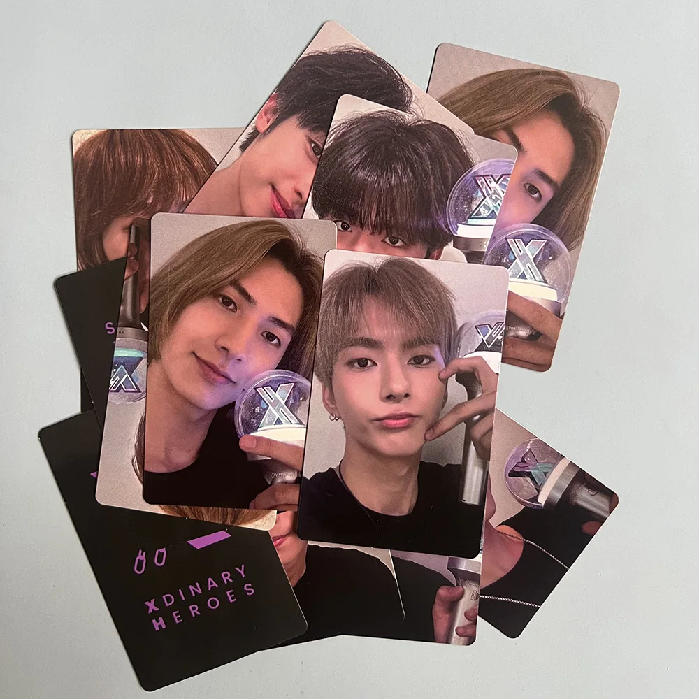 6pcs/set Kpop Idol Xdinary Heroes Lomo Cards 2023 Deadlock Photocards Photo Card Postcard for Fans Collection