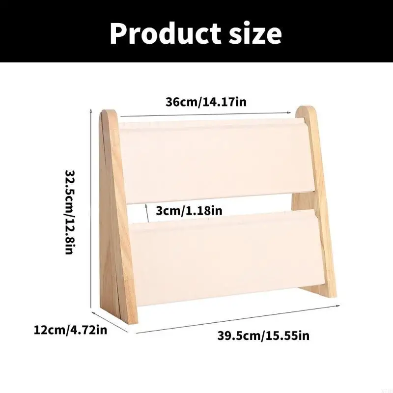 Holz Schmuck Display Rack Halskette Lagerung Halter Halskette Schmuck