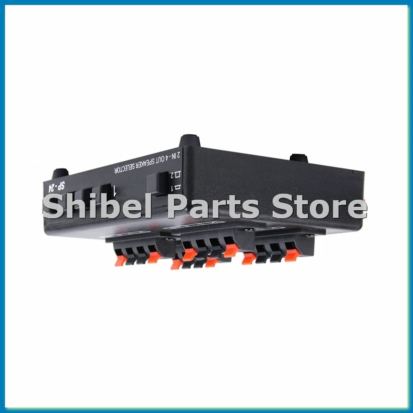 

Мини-коммутатор-усилитель SP-24 2-в-4-вы для стереоаудиосистем, разветвитель для колонок - ABVP