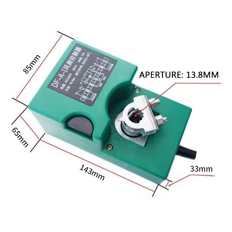 

Air Volume Control Valve Electric Mechanism Ac220V Air Valve Actuator Df-A-I Air Valve Controller
