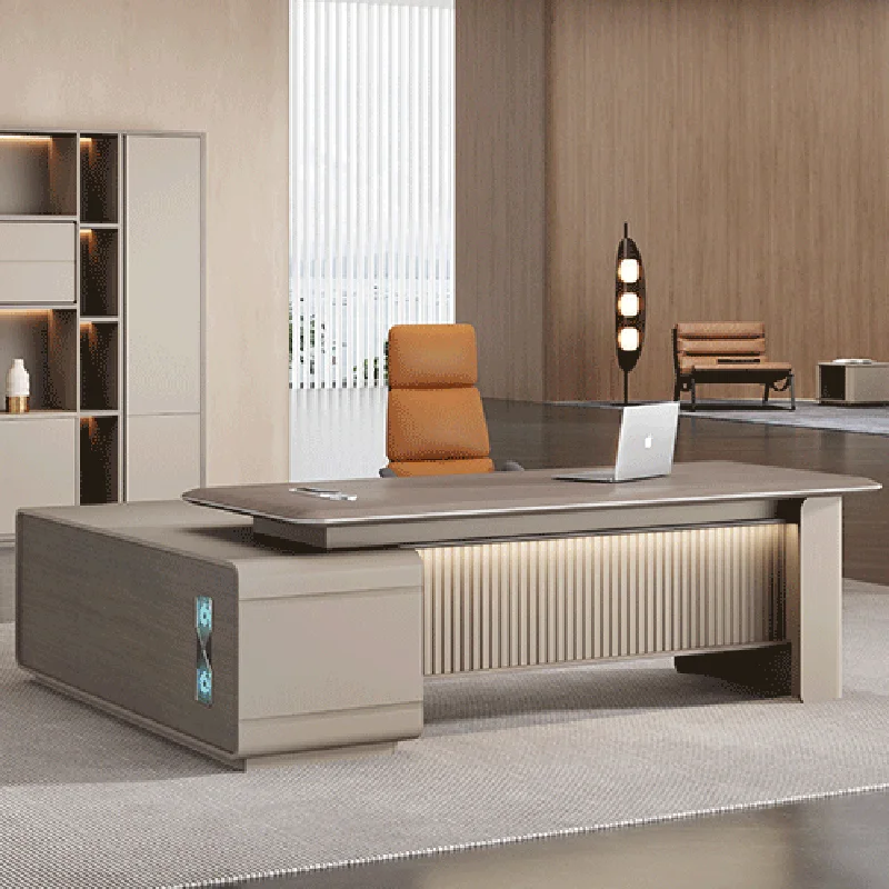 

Gaming Standing Office Desk Executive Lshaped Minimalist Office Desk Organizers Computer Meuble Bureau Commercial Furniture