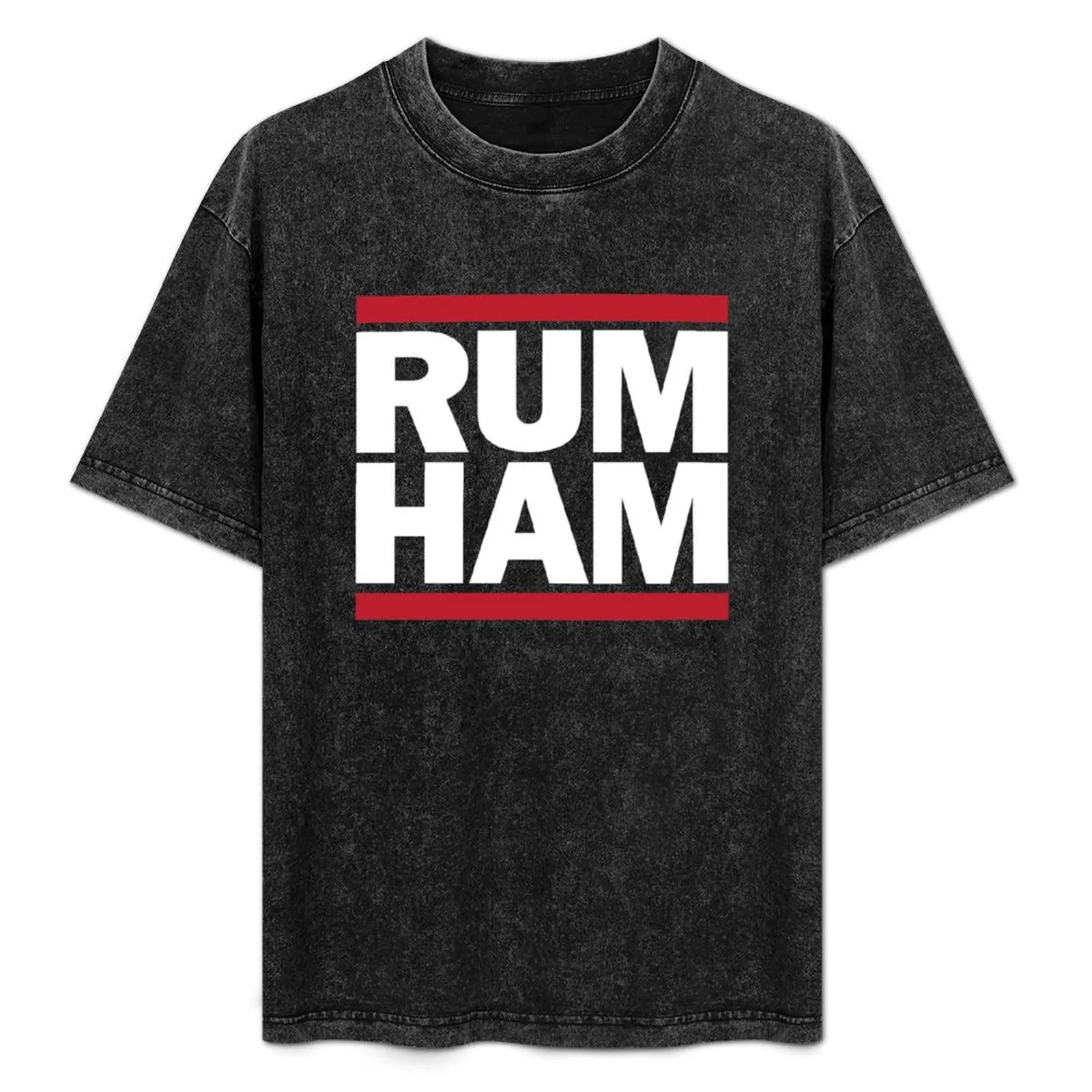 

Rum Ham T-Shirt essential t shirt cotton tshirt 100% t shirts with prints man t shirt cotton T-Shirt
