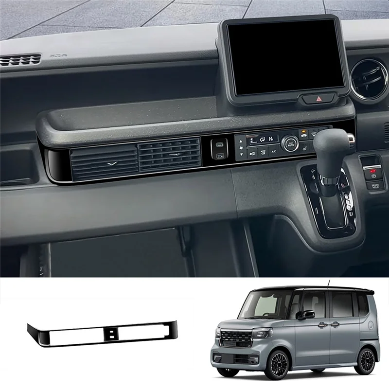 

A03Q-Car Center Console Air Conditioning Outlet Trim Frame For Honda N-BOX Passenger A/C Air Outlet Cover RHD